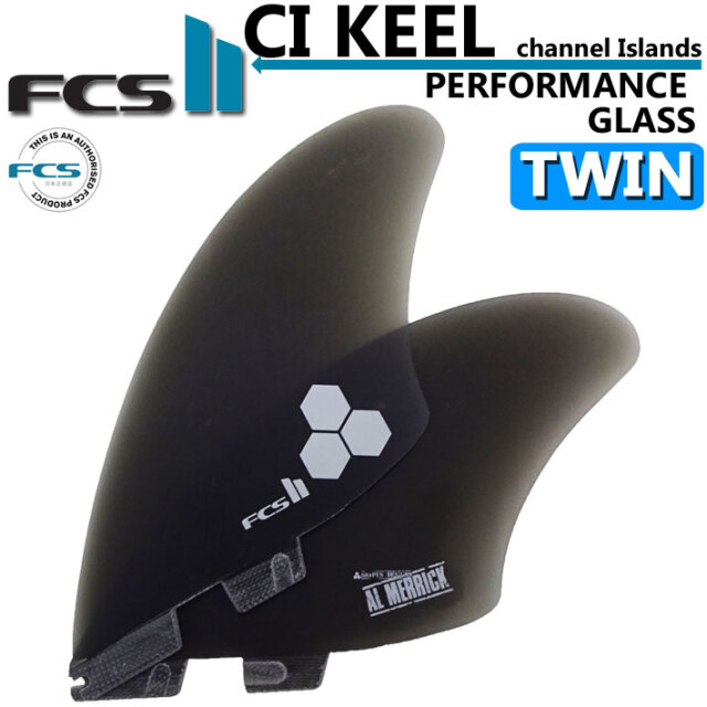 店内ポイント20倍中!!] FCS2 FIN エフシーエス2 フィン CI KEEL TWIN