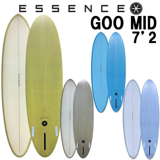 2025 ESSENCE BOARDS エッセンス サーフボード GOO MID グーミッド 7'2