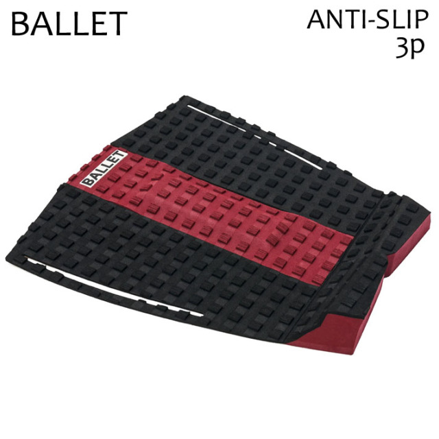 BALLET サーフィン デッキパッド ANTI-SLIP 3ピース バレー ショート用