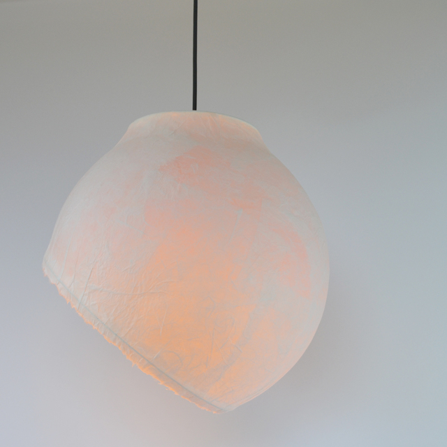 日本製和紙照明】【和紙固め】和風照明1灯ペンダントライト ムーン 月