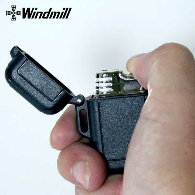 WINDMILL ウインドミル ZAG ザグ ブラック ターボガスライター 362