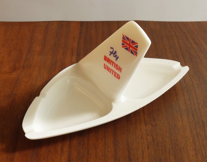 ヴィンテージ エアライン灰皿 ｜アンバーデザイン