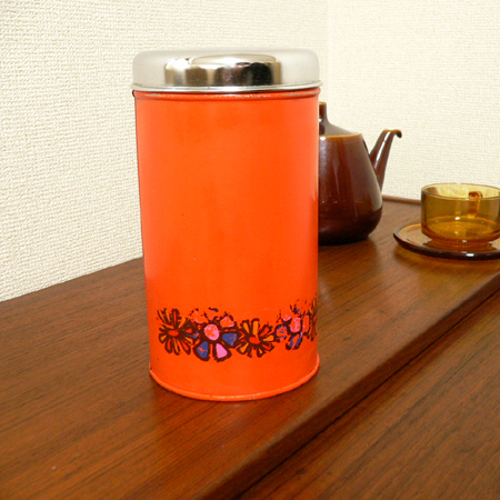 オランダのビンテージ・ビスケット缶ケース｜アンバーデザイン