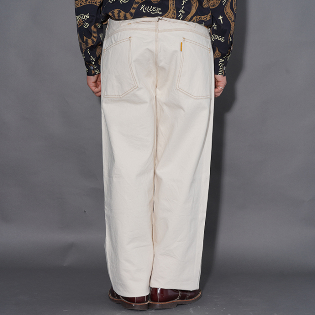 OLD MOUNTAIN / オールドマウンテン「DENIM / OFF WHITE」デニムパンツ