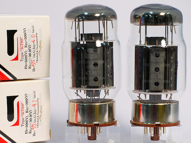 KT88 Svetlana マッチドペア