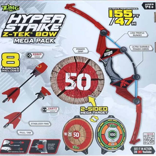 ジング(ZiNG) ハイパーストライク Z-TEK BOW メガパック ボウ＋吸盤