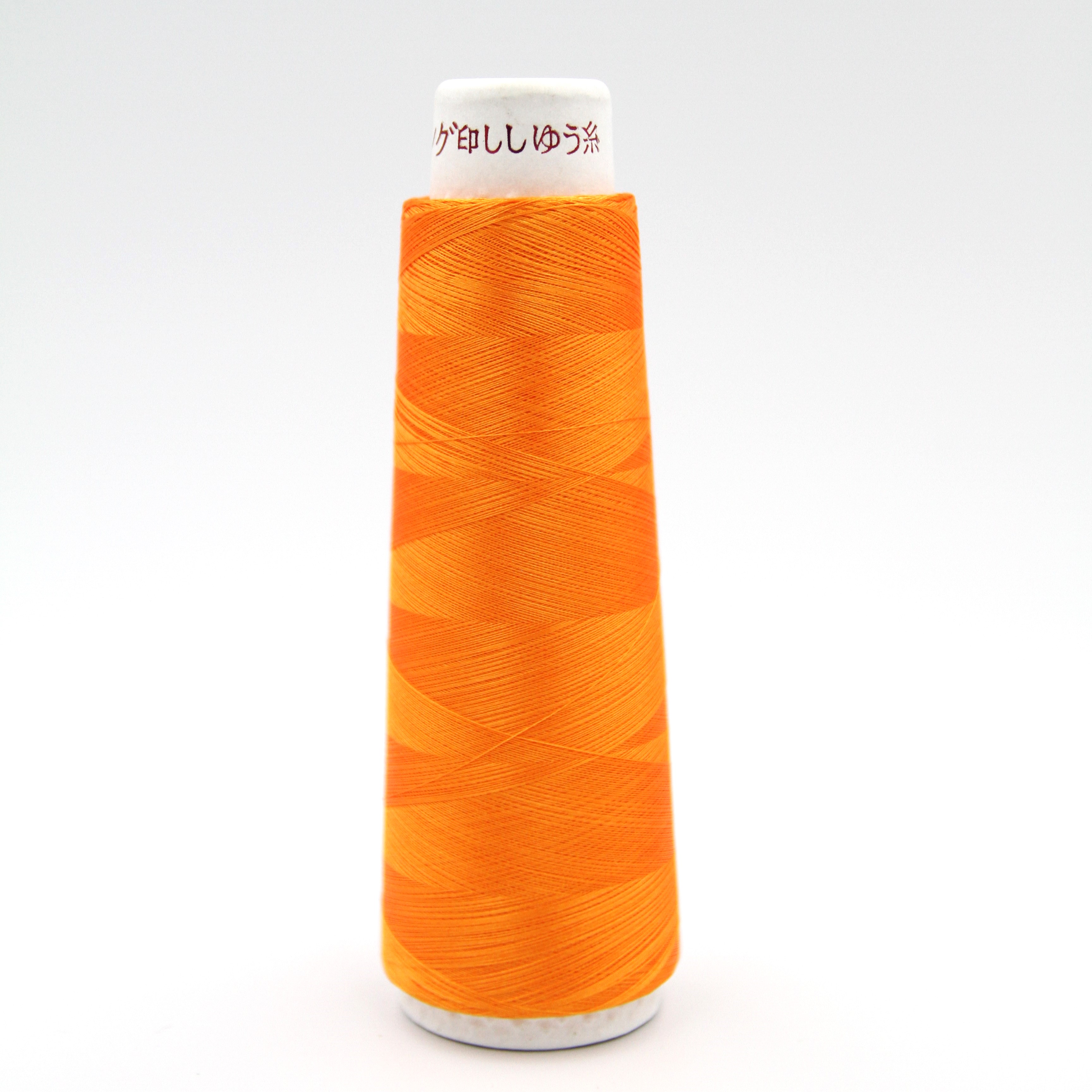 正絹（シルク）ミシン刺繍糸 21/6撚糸