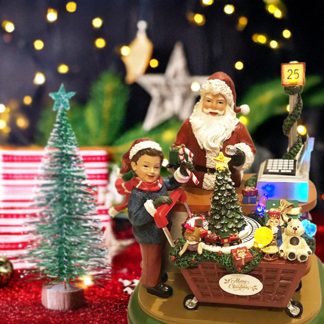 南貿易 電子オルゴール BC32754 クリスマス ミュージカル