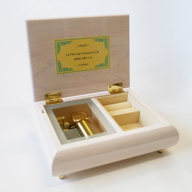 ニデック オルゴール 30弁 オルフェウス ミーティス ホワイト 前奏曲