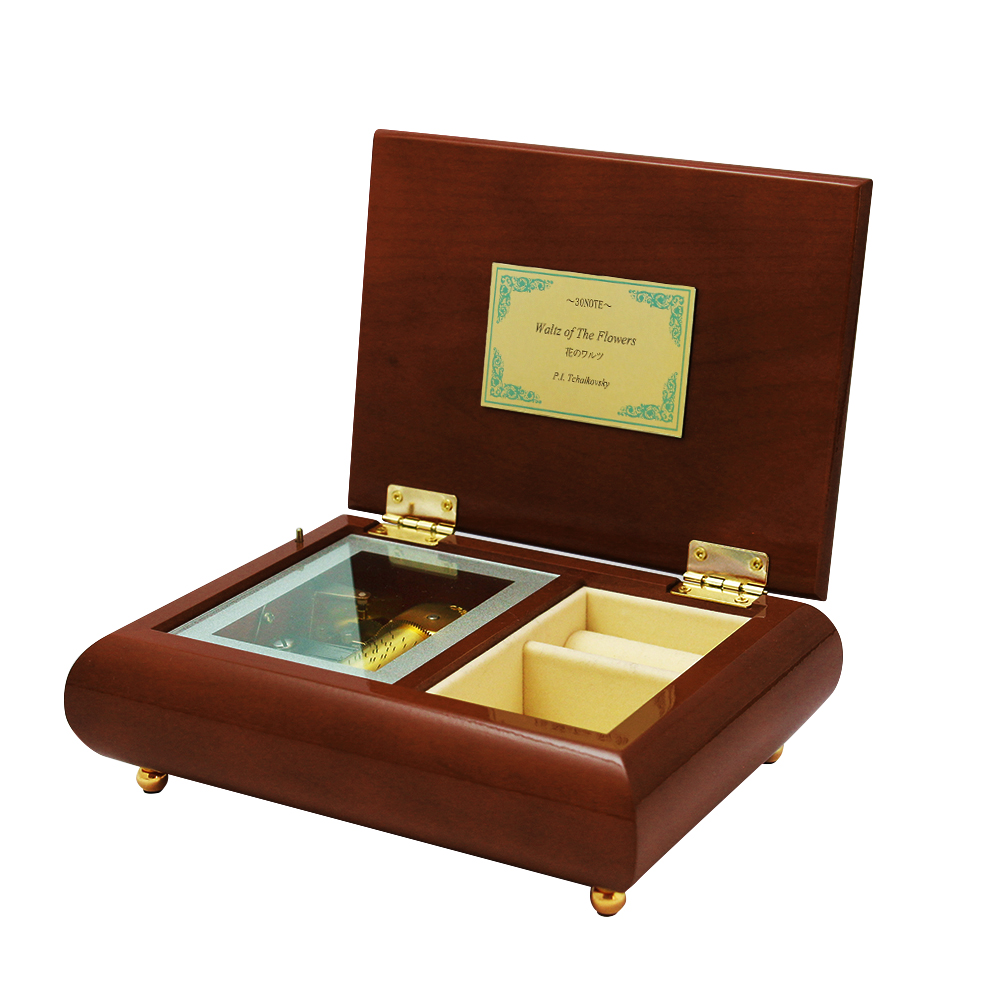 ニデック オルゴール 30弁 オルフェウス ミーティス ブラウン 花の