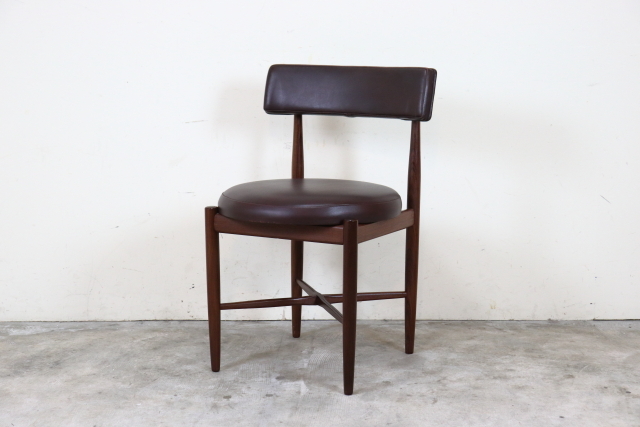 G-PLAN ジープラン ダイニングチェア ブラウン ち12-1