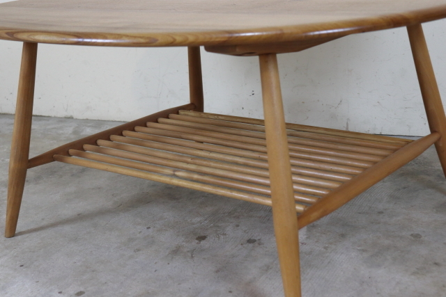 イギリス アーコール ercol ラック付コーヒーテーブル ち3-1