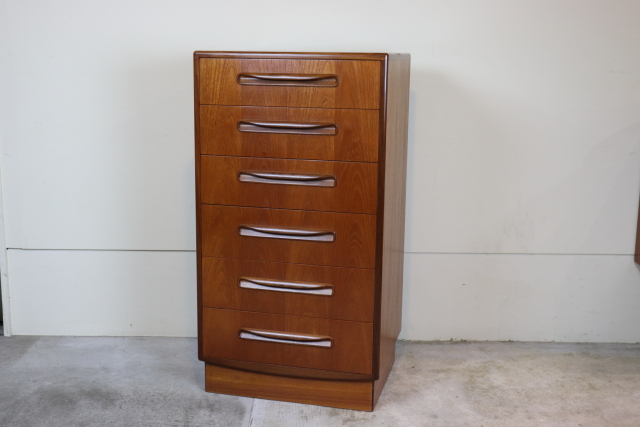 G-PLAN ジープラン フレスコシリーズ 6段チェスト ち34-2