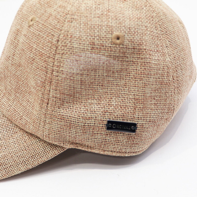 ORCIVAL オーシバル OR-H0362 ラフィアライクキャップ 帽子 ベージュ