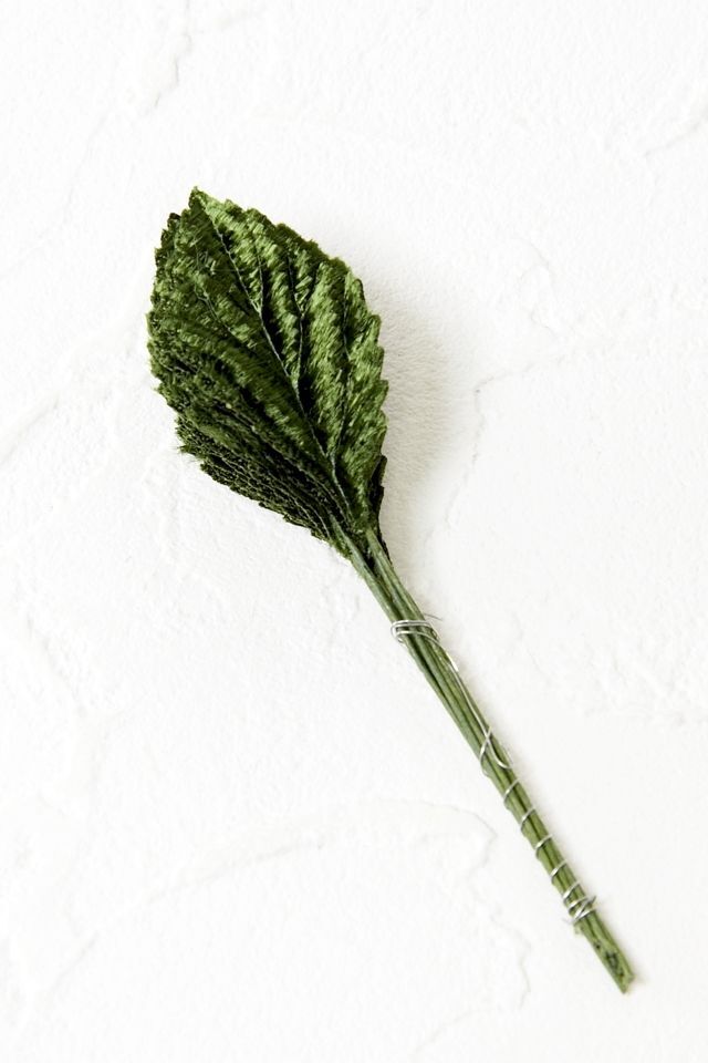 アートフラワーパーツ・造花・染花・布花】豆バラリーフ（100枚入り