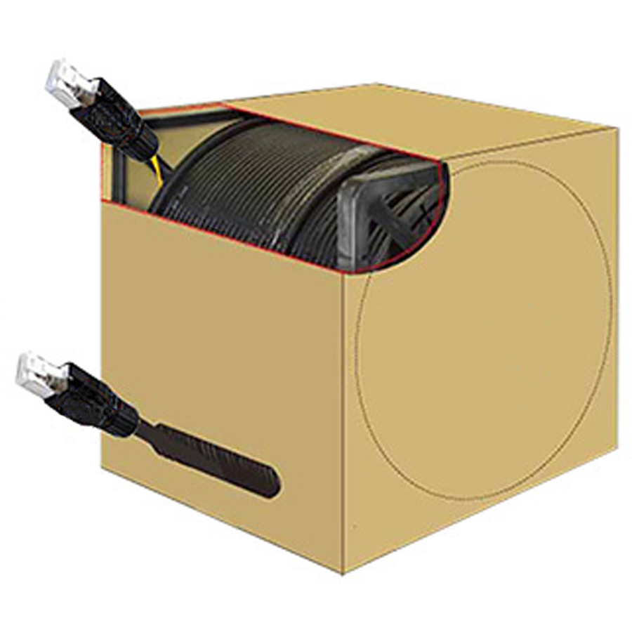 Cat6a-200M（U／FTP）｜10Gbps伝送対応耐ノイズ構造 高耐候カテゴリー