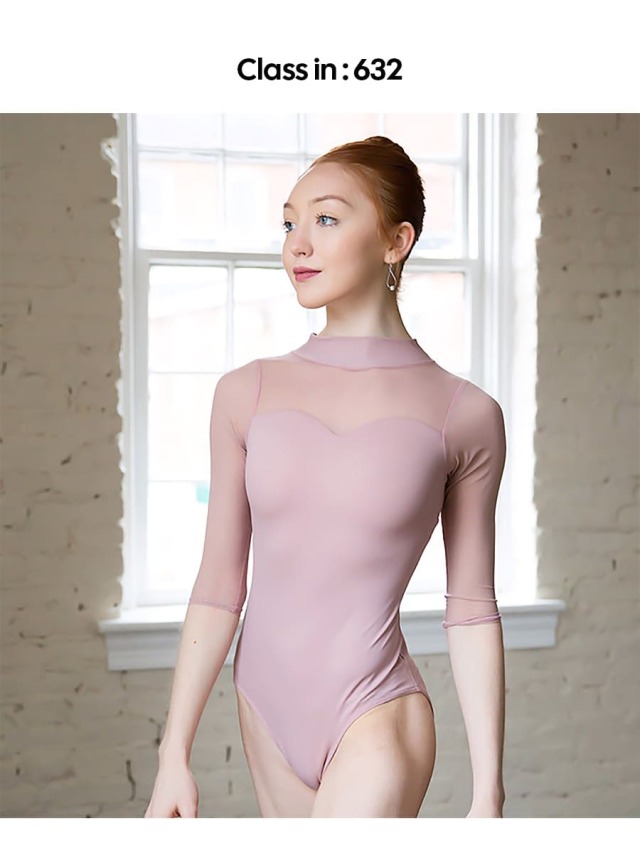 ClassIn（クラスイン）＞モックタートルネックレオタード（632