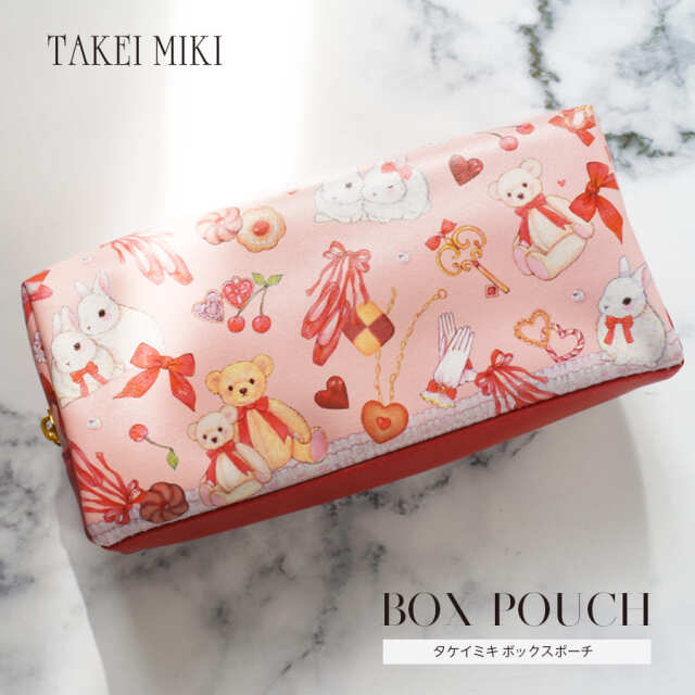 バレエ・雑貨・文具＞たけいみきBOXポーチ（CP-15741）｜バレエウェア