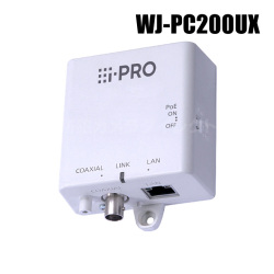 WJ-PC200UX】 Panasonic アイプロ i-PRO PoE給電機能付 同軸-LAN