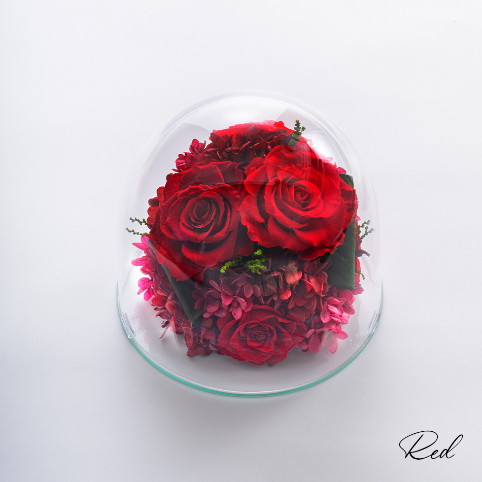 プリザーブドフラワー #ガラスドーム〈2L〉