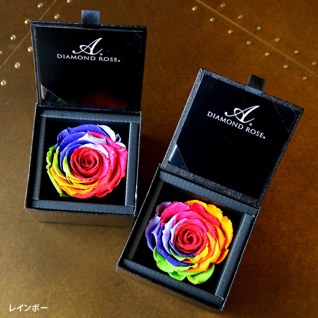即日発送】プリザーブドフラワー #ダイヤモンドローズ