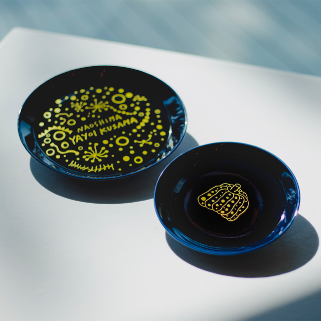 Max.5】直島南瓜プレートセット_Naoshima Pumpkin Plate Set ベネッセ