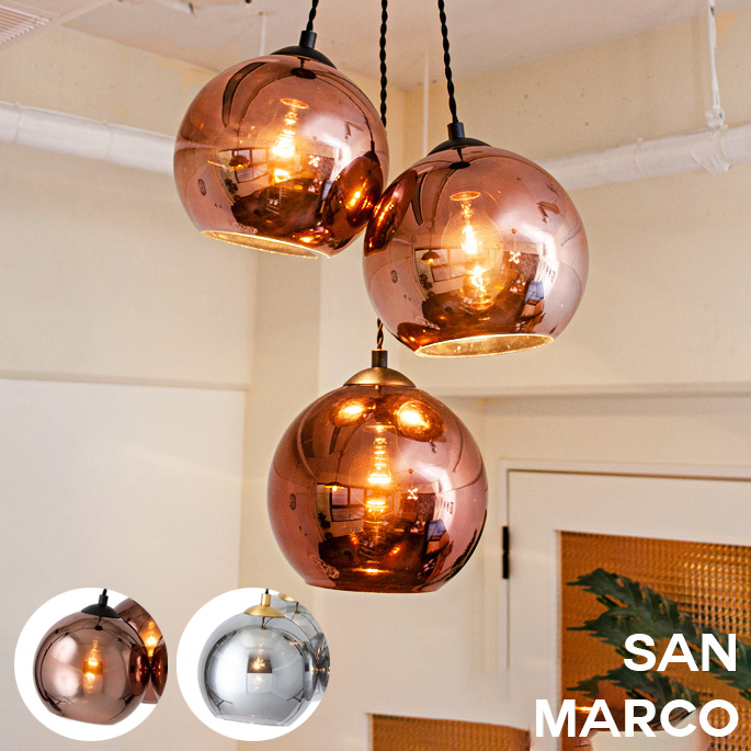 HERMOSA SAN MARCO (サンマルコ) 3灯 GS-019 ペンダントライト