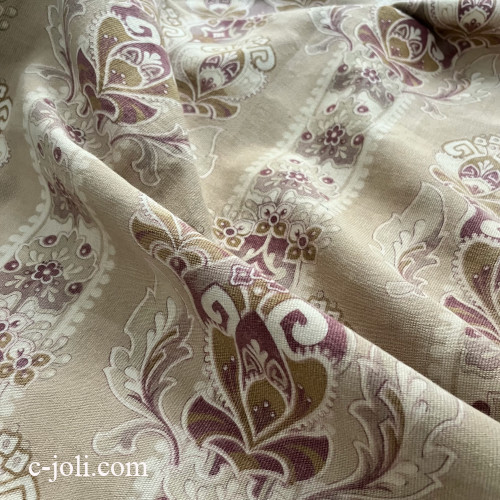 K-818 フランスアンティーク生地/アンティーク布/アンティーク