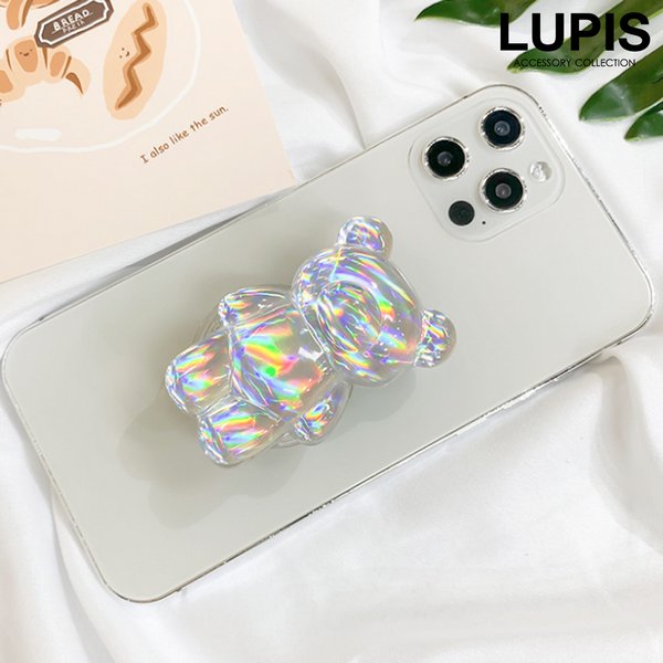 オーロラベアースマホグリップ - iphoneケースを激安で通販販売