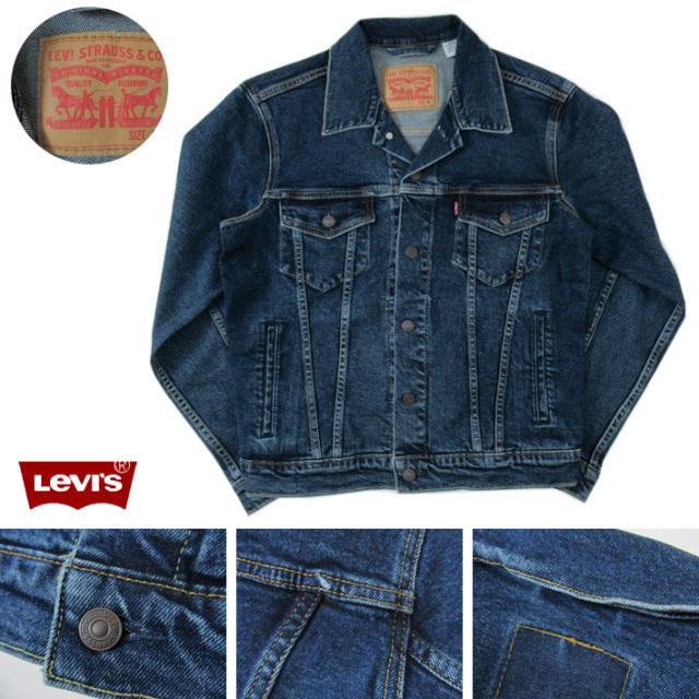 Levi's リーバイス デニム トラッカージャケット ユーズド 72334-0322