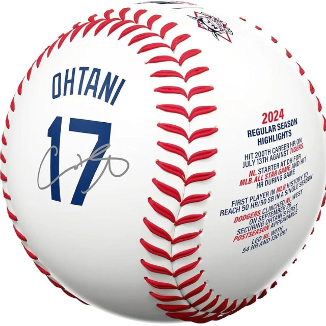 MLB公式フォト2枚セット 寄せ書きサイン入り記念ボール