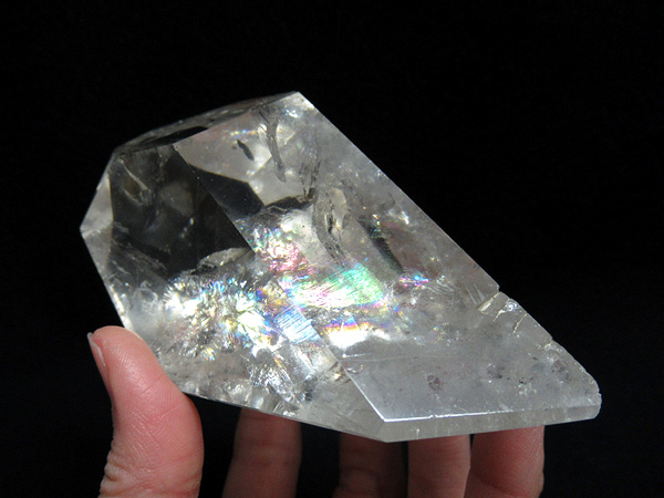 レインボーファントムクォーツ 水晶 ポイント 販売 天然石専門店/鬮石