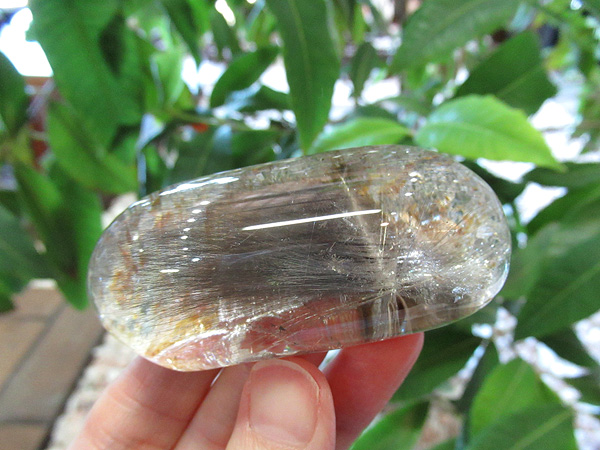 プラチナクォーツ(ブルッカイト＆ルチル) 水晶 ポリッシュ 販売/天然石