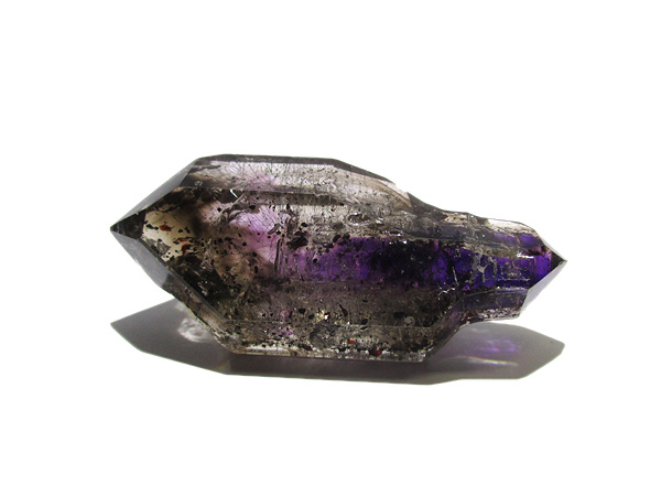 水入りアメジストエレスチャル（スーパーセブン）原石ポリッシュ