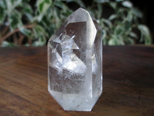 クォーツインクォーツ 貫入水晶 ポイント 原石 天然石専門店【鬮石】