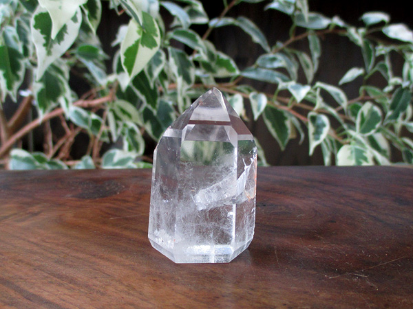 クォーツインクォーツ 貫入水晶 ポイント 原石 天然石専門店【鬮石】