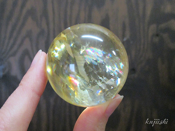 レインボーゴールデンカルサイト高品質 販売 天然石専門店【鬮石】