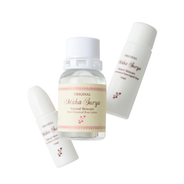 Maha Suryaボタニカルローズスキンケアシリーズローズローション