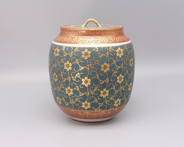 水指 極上青粒 [ 上内雅裕 ]