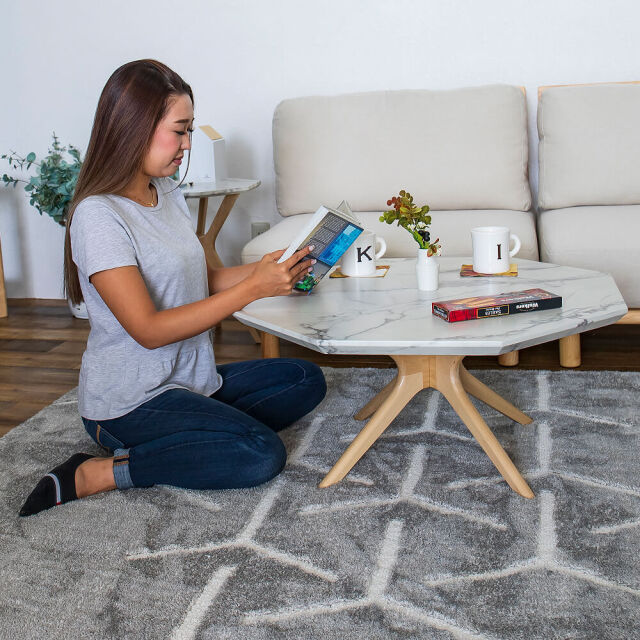 Collet（コレット） センターテーブル 8角形タイプ