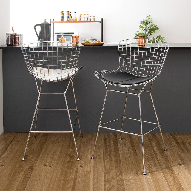 Harry Bertoia （ハリー・ベルトイア） ワイヤーハイスツール