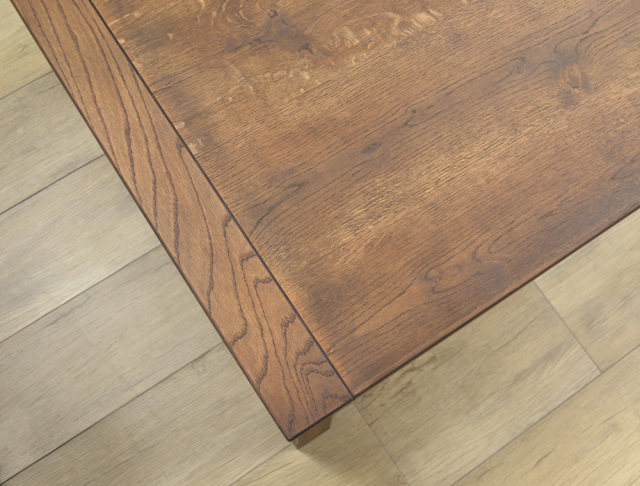 BRANこたつテーブル ダークブラウン｜国産ナラ材使用・幅120cmの