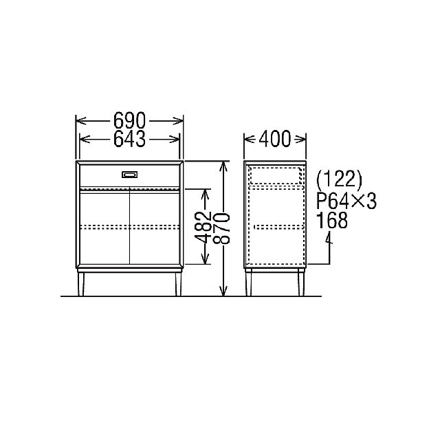 キャビネット｜オンラインストア｜カリモク60オフィシャルショップ