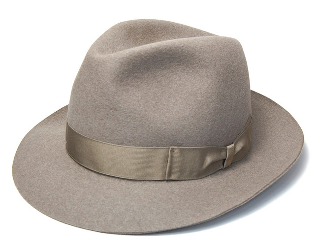 イタリア Borsalino(ボルサリーノ) ラビットファーフェルト中折れ帽