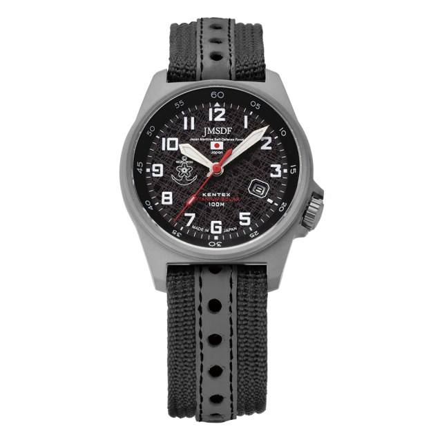 JSDFチタンソーラー 海自モデル ナイロンベルト仕様[S815M-03]