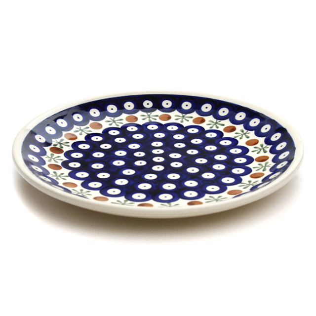 平皿φ19.5cmポーリッシュポタリー(ポーランド食器)