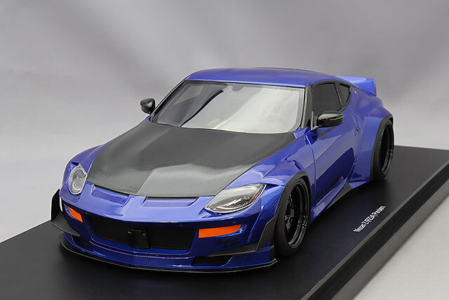 TOP SPEED 1/18 パンデム ニッサン Z (RZ34) セイランブルー