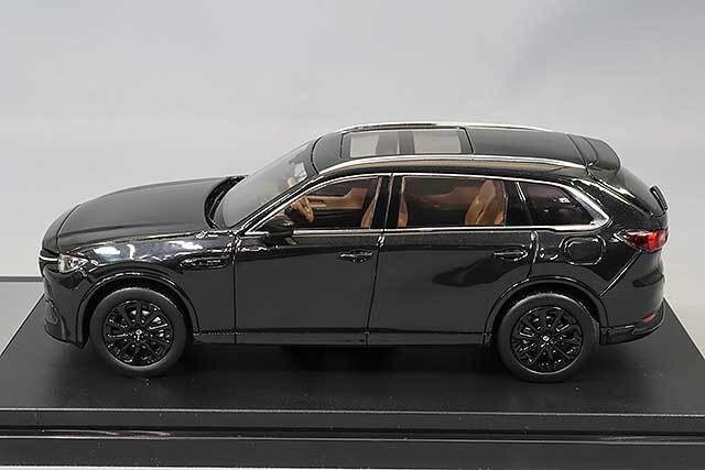 ハイストーリー 1/43 マツダ CX-80 2024 ジェットブラックマイカ