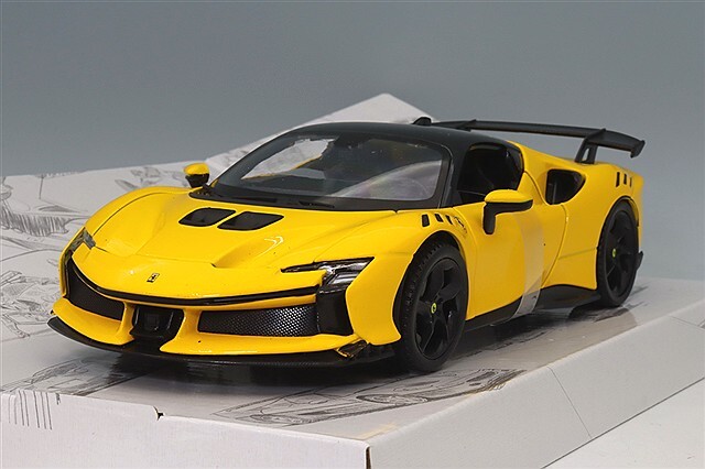 ブラゴ 1/24 フェラーリ SF90 XX ストラダーレ イエロー