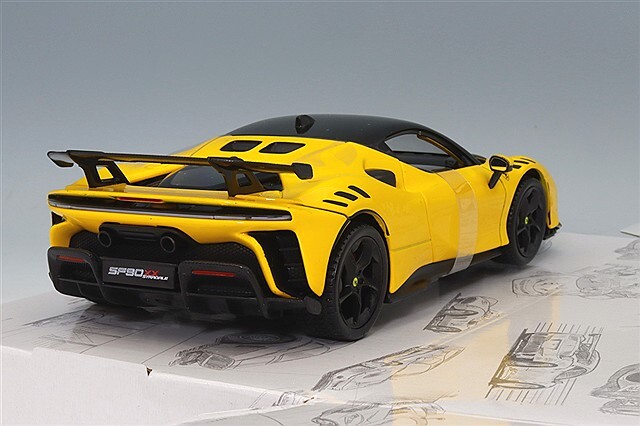 ブラゴ 1/24 フェラーリ SF90 XX ストラダーレ イエロー